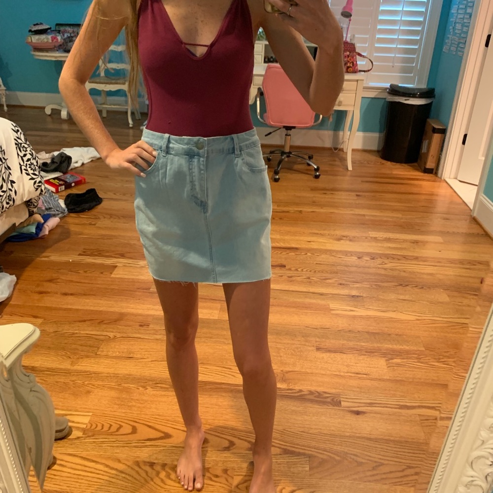 Forever 21 jean SKIRT.